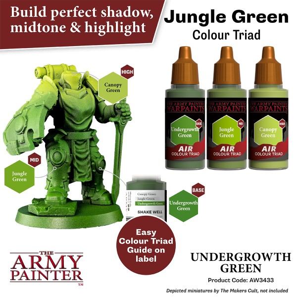 The Army Painter - Warpaints AIR - Undergrowth Green