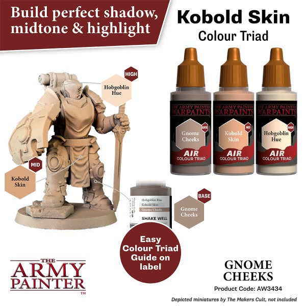 The Army Painter - Warpaints AIR - Gnome Cheeks