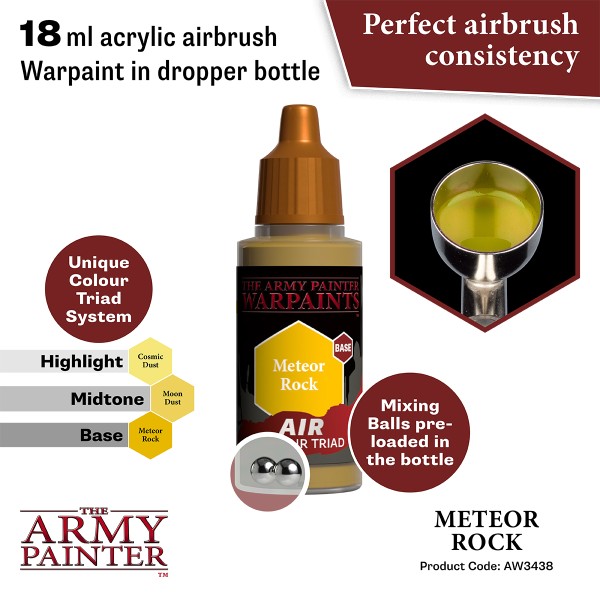 The Army Painter - Warpaints AIR - Meteor Rock