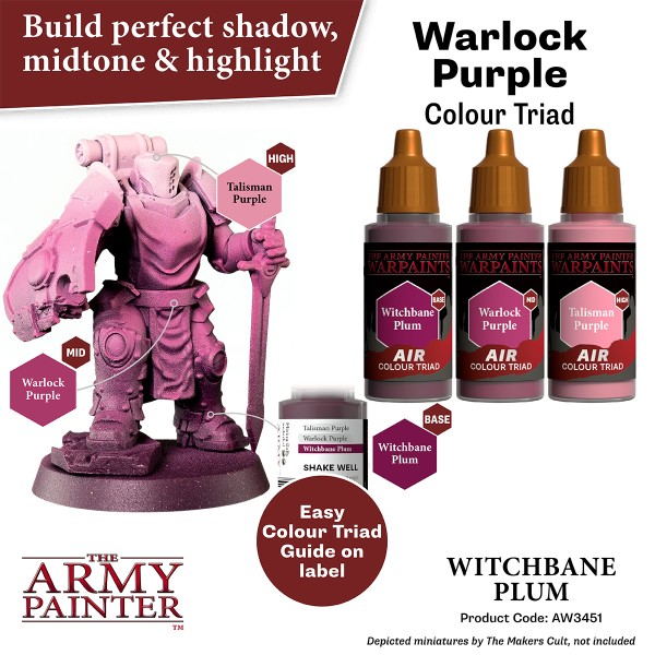 The Army Painter - Warpaints AIR - Witchbane Plum