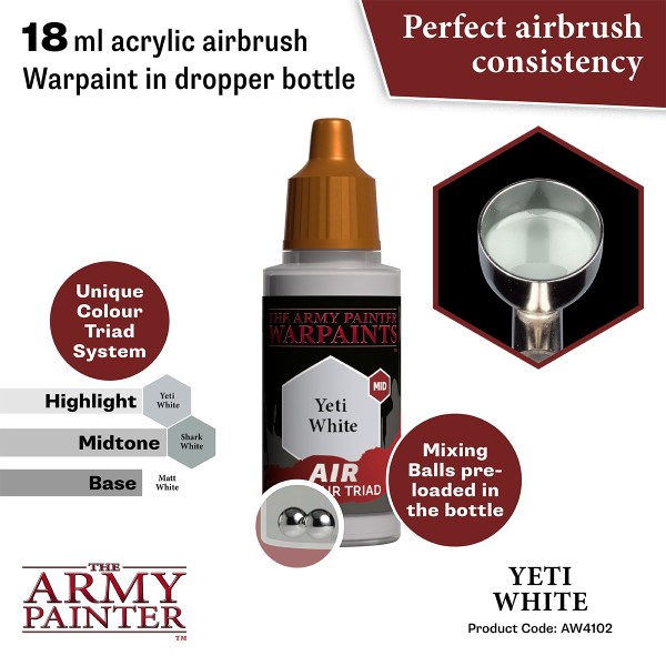 The Army Painter - Warpaints AIR - Yeti White