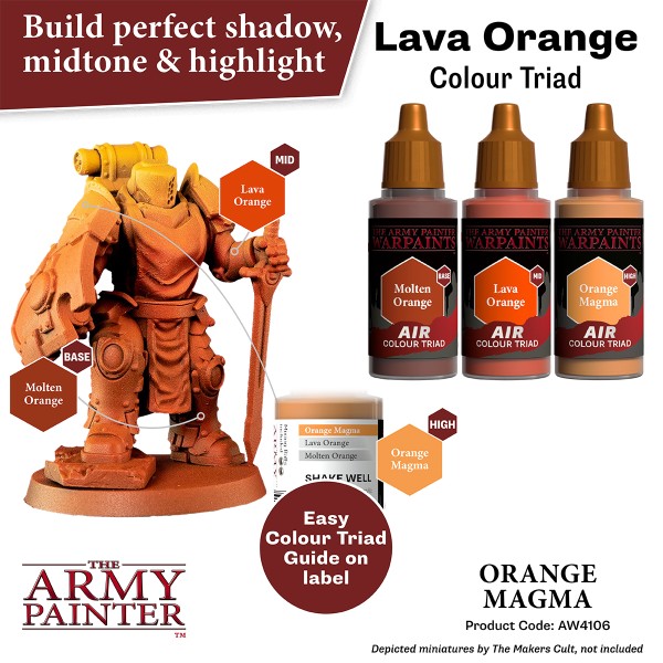 The Army Painter - Warpaints AIR - Orange Magma