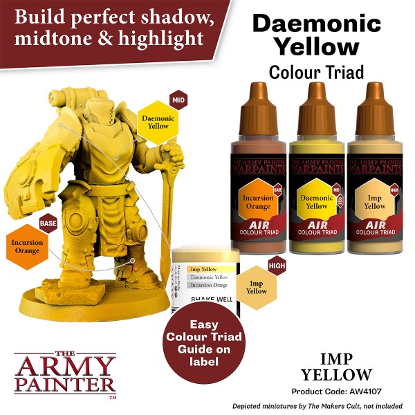 The Army Painter - Warpaints AIR - Imp Yellow