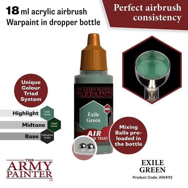 The Army Painter - Warpaints AIR - Exile Green