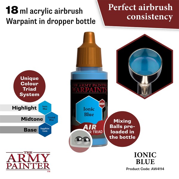 The Army Painter - Warpaints AIR - Ionic Blue