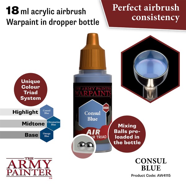 The Army Painter - Warpaints AIR - Consul Blue