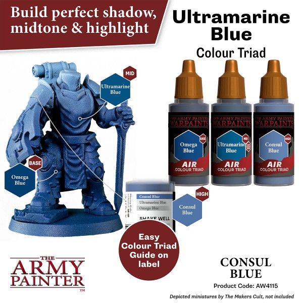 The Army Painter - Warpaints AIR - Consul Blue