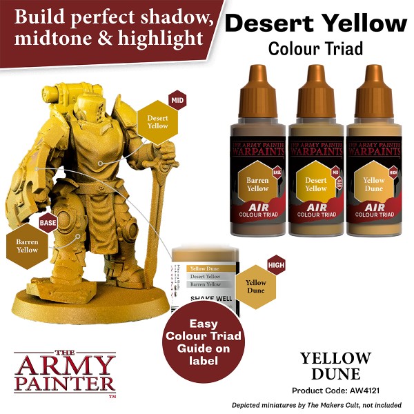 The Army Painter - Warpaints AIR - Yellow Dune