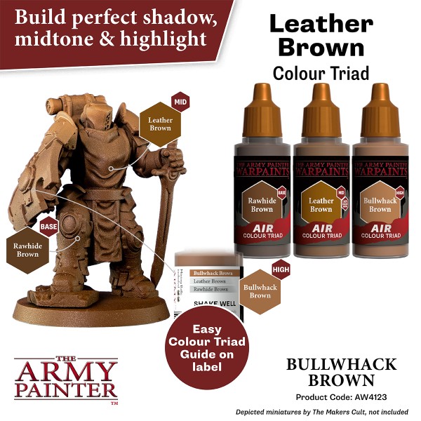 The Army Painter - Warpaints AIR - Bullwhack Brown