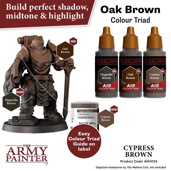 The Army Painter - Warpaints AIR - Cypress Brown