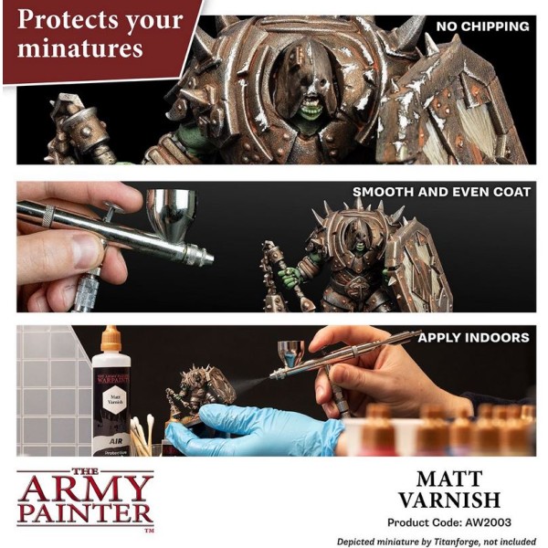 The Army Painter - Air Varnish - Anti-Shine