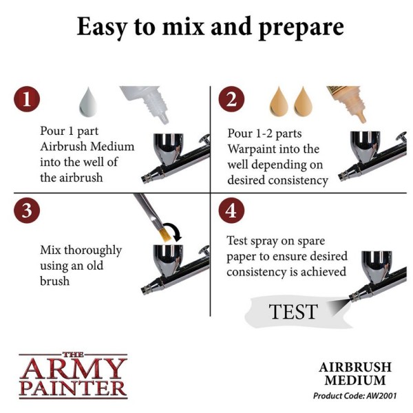 The Army Painter - Airbrush Medium - Thinner / Flow Improver