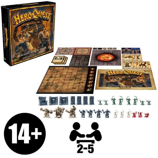 HeroQuest - Game System - Against the Ogre Horde - Quest Pack