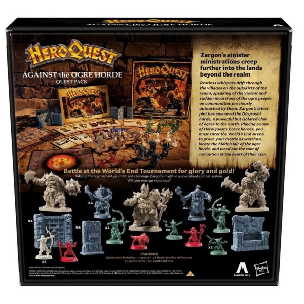 HeroQuest - Game System - Against the Ogre Horde - Quest Pack