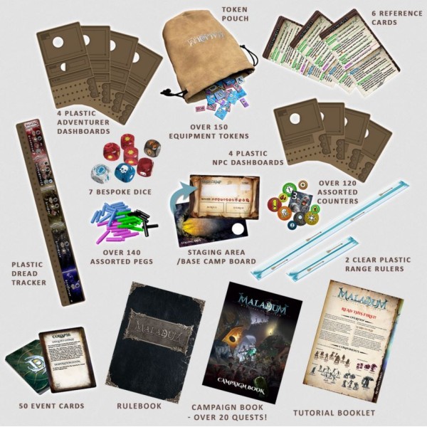 Maladum - Dungeons of Enveron - Starter Set