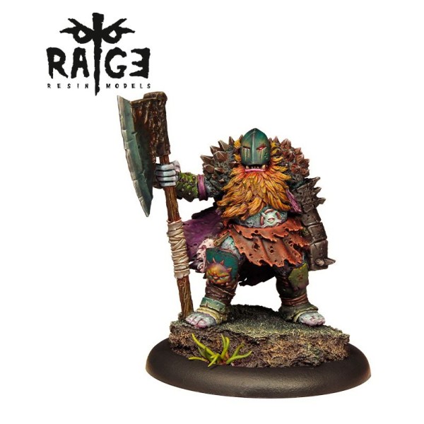 AK Interactive Figures - Rage (Latorre) - Toktien, Spiny Chaotic Dwarf (35mm)