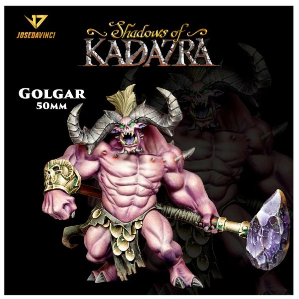 AK Interactive Figures - Shadows Of Kadazra by Jose Da Vinci - Golgar (40mm)