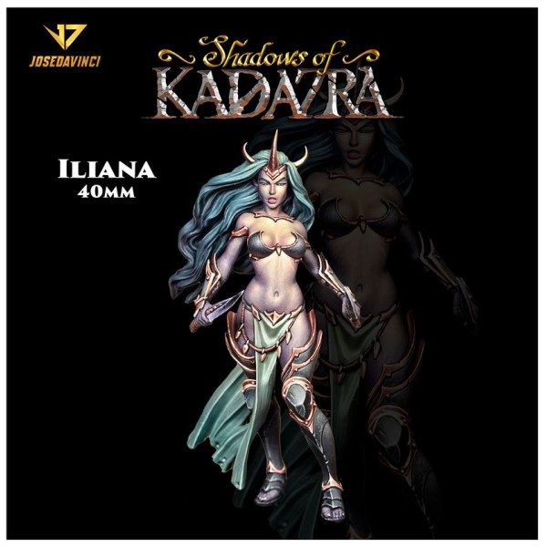 AK Interactive Figures - Shadows Of Kadazra by Jose Da Vinci - Iliana (40mm)