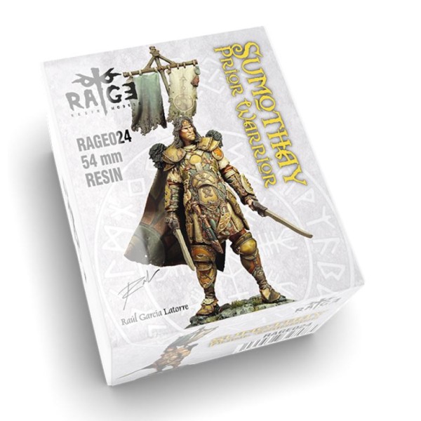 AK Interactive Figures - Rage (Latorre) - Sumothay, Prior Warrior (54mm)