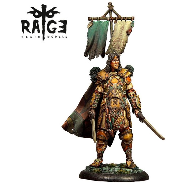 AK Interactive Figures - Rage (Latorre) - Sumothay, Prior Warrior (54mm)