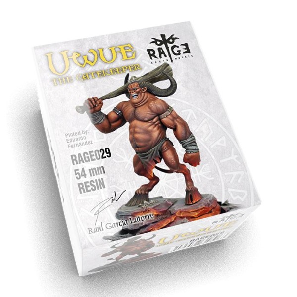 AK Interactive Figures - Rage (Latorre) - Uwue, The Gatekeeper (54mm)