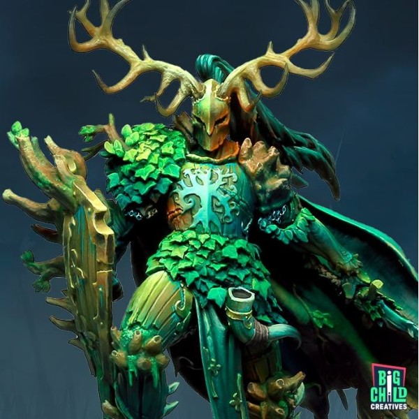 Big Child Creatives - 75mm Figures - Echoes of Camelot - The Green Knight