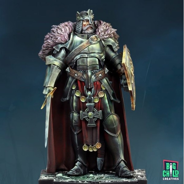 Big Child Creatives - 75mm Figures - Echoes of Camelot - King Arthur Pendragon