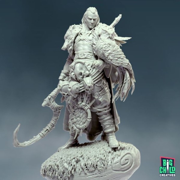 Big Child Creatives - 75mm Figures - Echoes of Camelot - Merlin