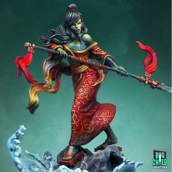 Big Child Creatives - 75mm Figures - Legends of the Jade Sea - Nataku