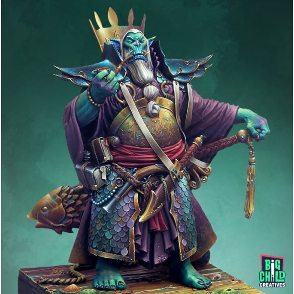 Big Child Creatives - 75mm Figures - Legends of the Jade Sea - Zhou Kang the Dragon King