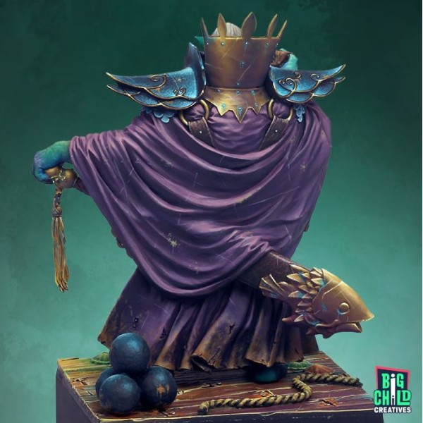 Big Child Creatives - 75mm Figures - Legends of the Jade Sea - Zhou Kang the Dragon King