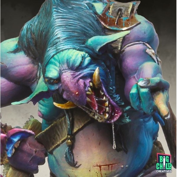 Big Child Creatives - 75mm Figures - Pirates of the Storm Coast - Gugh Jin the Troll Cleaner