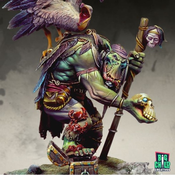 Big Child Creatives - 75mm Figures - Pirates of the Storm Coast - Papa Jambo the Mighty Shaman