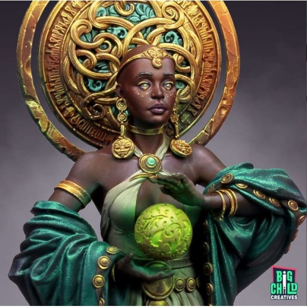 Big Child Creatives - Busts - Songs of War - Rashida Priestess of the Mystic Circle