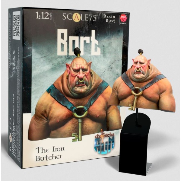 Scale75 Figures - The Chronicles of Run - Bort; The Iron Butcher (1:12 Scale)