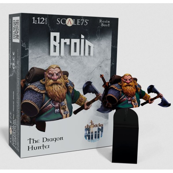 Scale75 Figures - The Chronicles of Run - Broin; The Dragon Hunter (1:12 Scale)