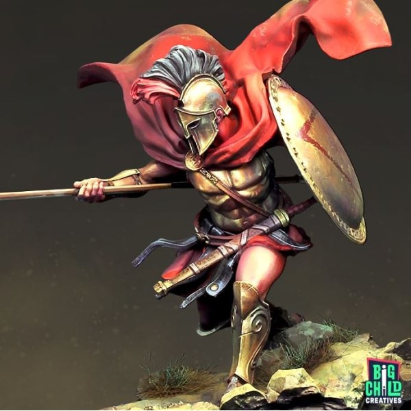 Big Child Creatives - 75mm Figures - Epic History - Spartan Hoplyte 1