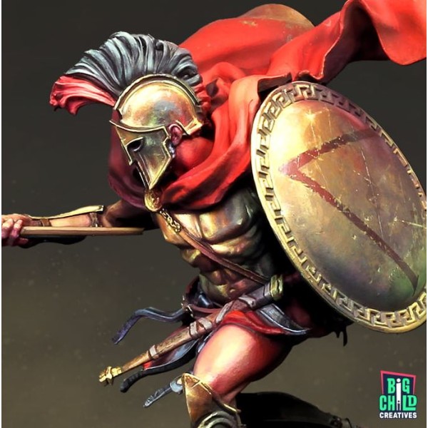 Big Child Creatives - 75mm Figures - Epic History - Spartan Hoplyte 1