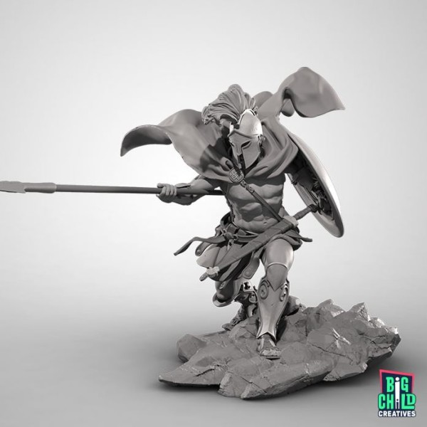 Big Child Creatives - 75mm Figures - Epic History - Spartan Hoplyte 1