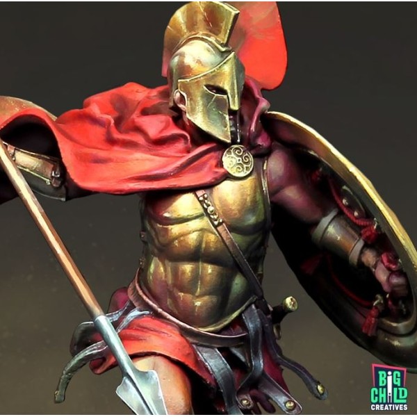 Big Child Creatives - 75mm Figures - Epic History - Spartan Hoplyte 2