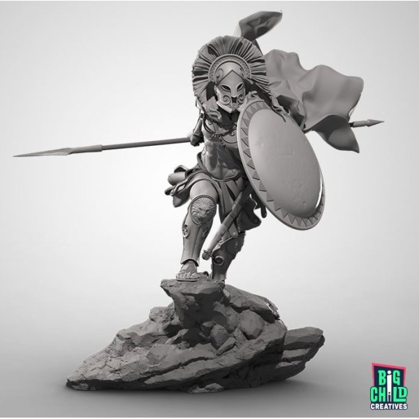 Big Child Creatives - 75mm Figures - Epic History - Spartan Noble