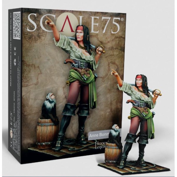 Scale75 Figures - Heroes and Legends - Anne Bonny (75mm Scale)