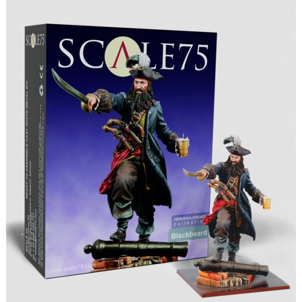 Scale75 Figures - Heroes and Legends - Blackbeard (75mm Scale)