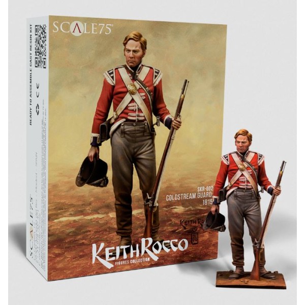 Scale75 Figures - Keith Rocco - Coldstream Guard; 1815 (75mm Scale)