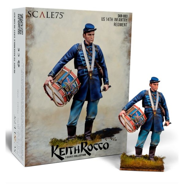 Scale75 Figures - Keith Rocco - US 14Th Infantry Regiment (75mm Scale)