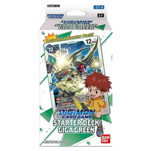 Clearance - Digimon Card Game - Series 04 - Starter Deck - Giga Green