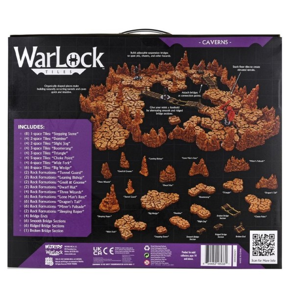 Clearance - WarLock Tiles - Caverns Base Set