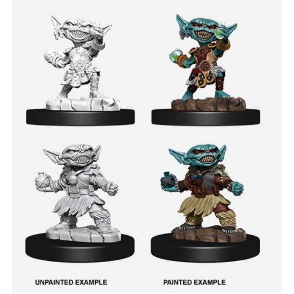 Clearance - Pathfinder - Deep Cuts Unpainted Miniatures: Goblin Female Alchemist