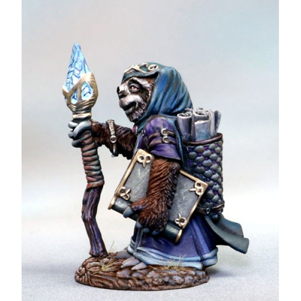 Dark Sword Miniatures - Critter Kingdoms - Sloth Mage with Staff