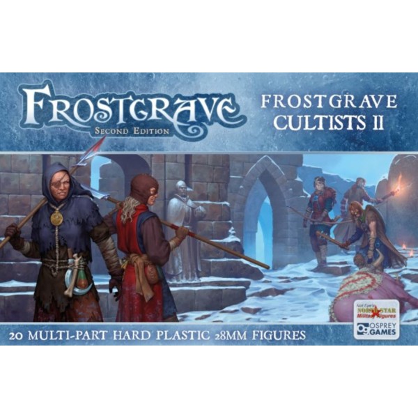 Frostgrave - Plastic Cultists II (Female) Boxed Set